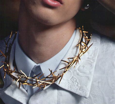 givenchy paris new york necklace|Givenchy crown of thorns necklace.